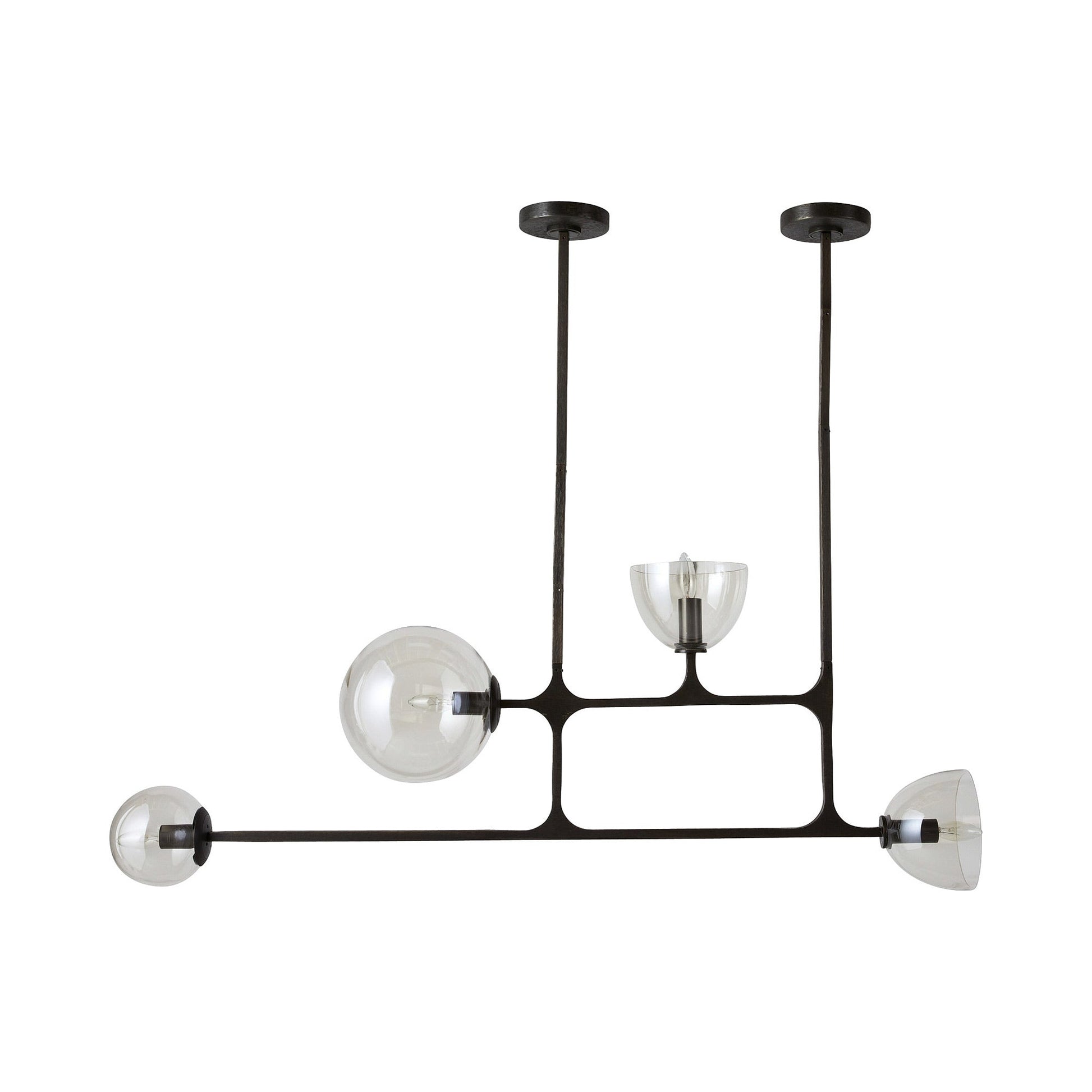 Dillon Linear Chandelier in Detail.