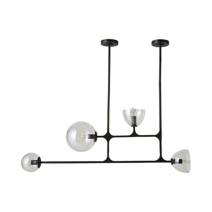 Dillon Linear Chandelier in Detail.
