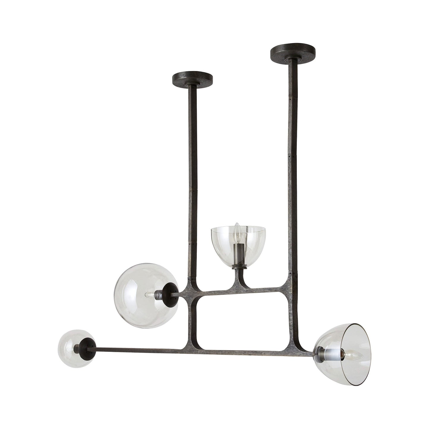 Dillon Linear Chandelier in Detail.