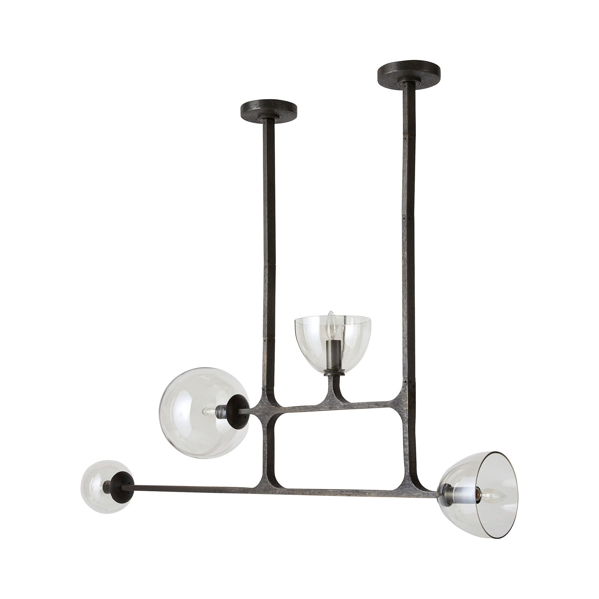 Dillon Linear Chandelier in Detail.