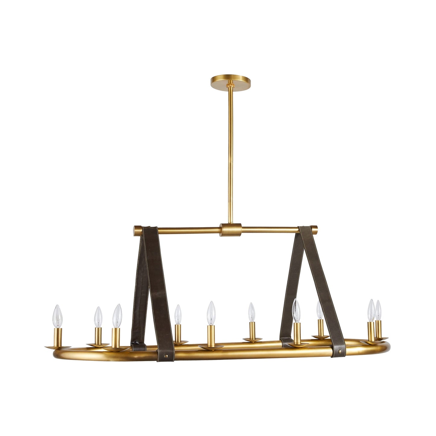 Englewood Linear Chandelier in Detail.