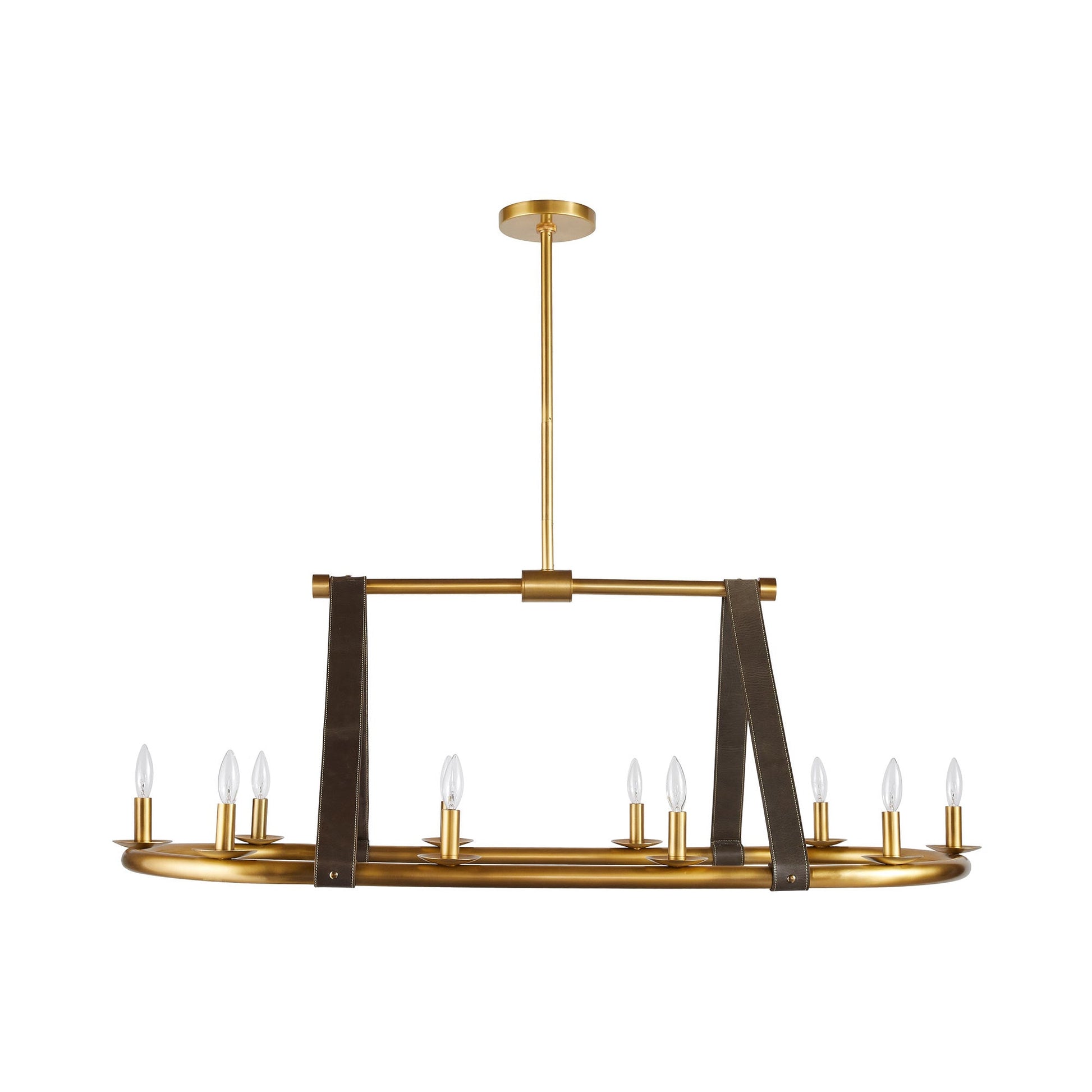 Englewood Linear Chandelier in Detail.