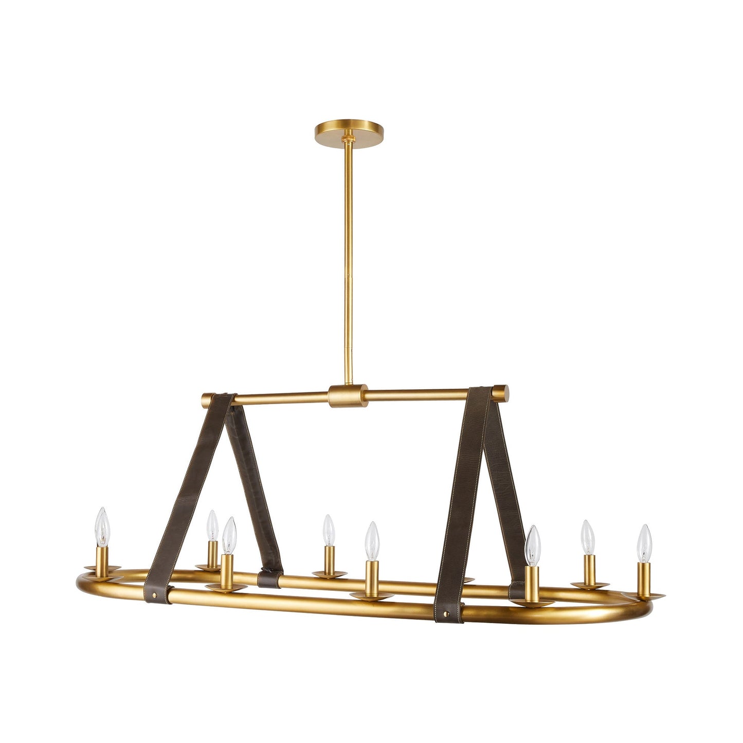 Englewood Linear Chandelier in Detail.