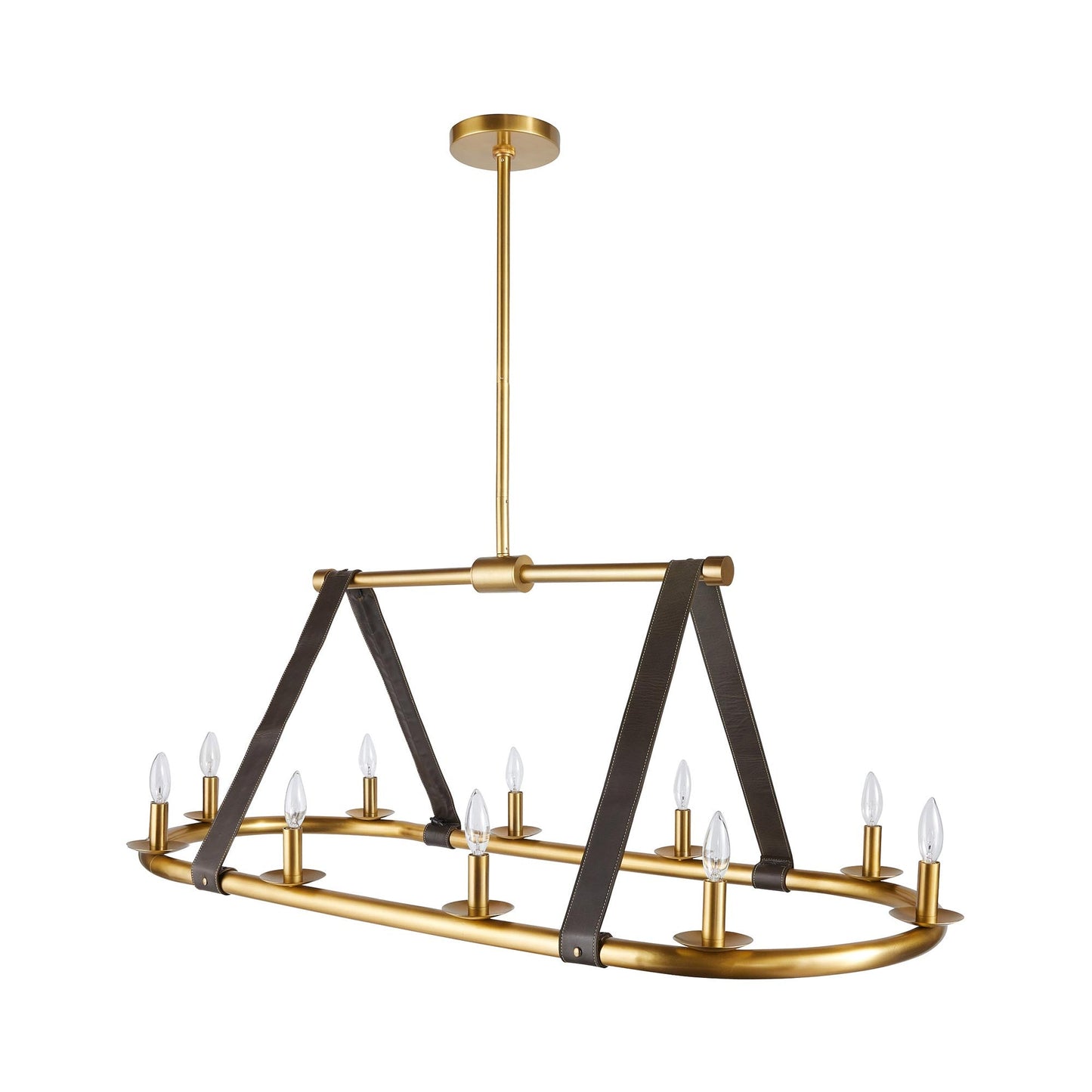 Englewood Linear Chandelier in Detail.