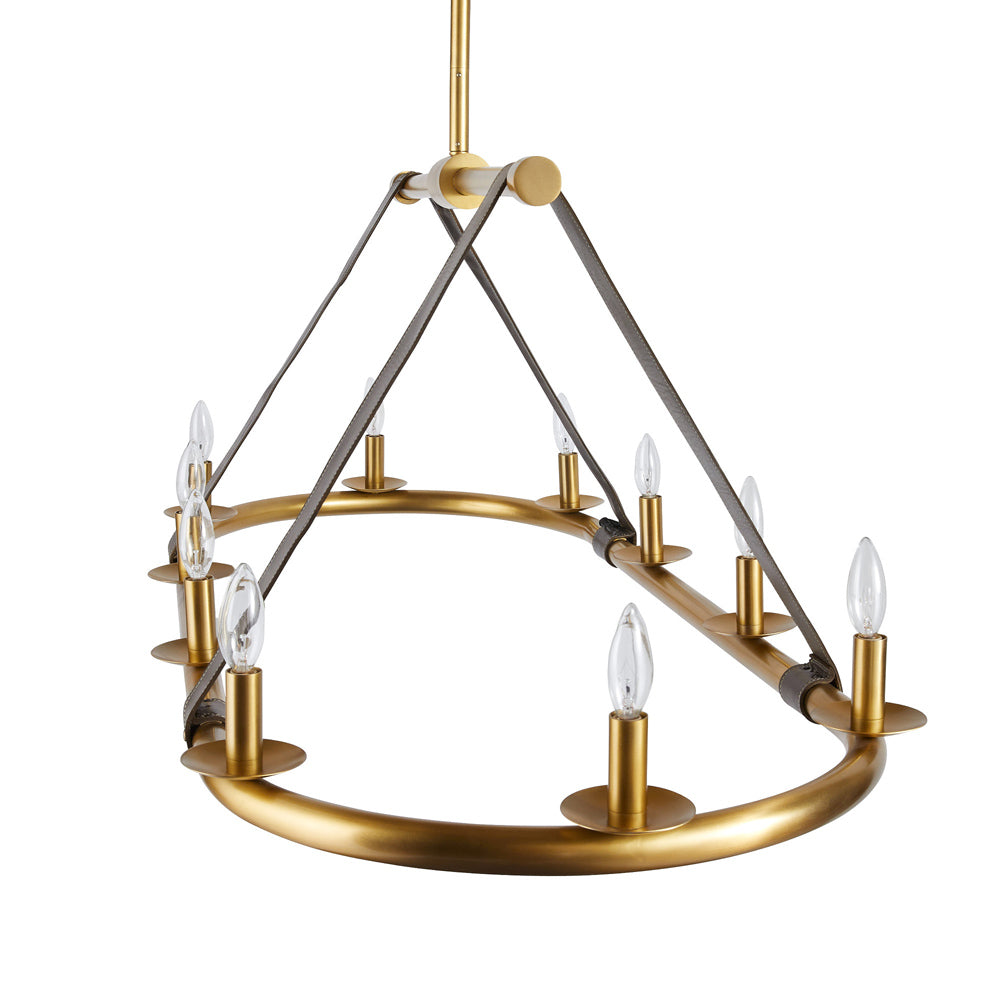 Englewood Linear Chandelier in Detail.