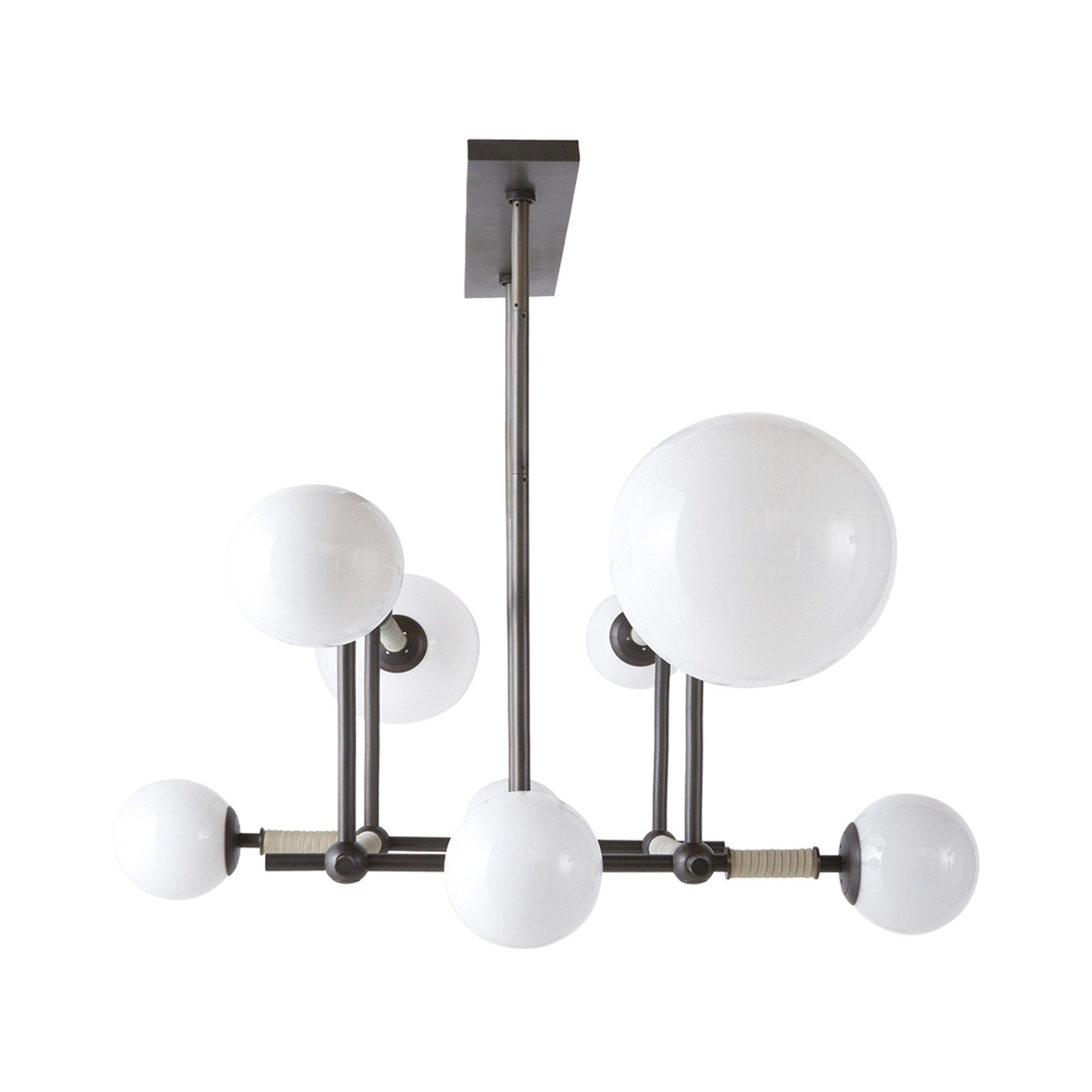 Erica Linear Chandelier in Detail.