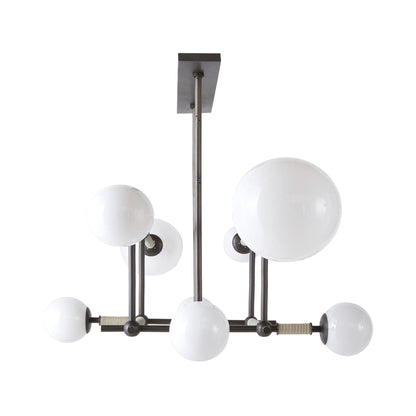 Erica Linear Chandelier in Detail.