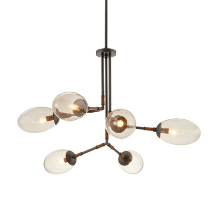 Falcon Chandelier in Detail.