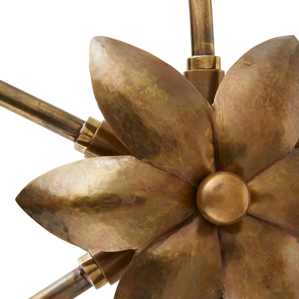 Flores Chandelier in Detail.