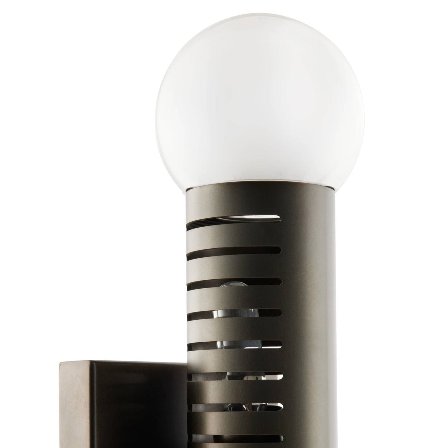 Flume Bath Vanity Light in Detail.