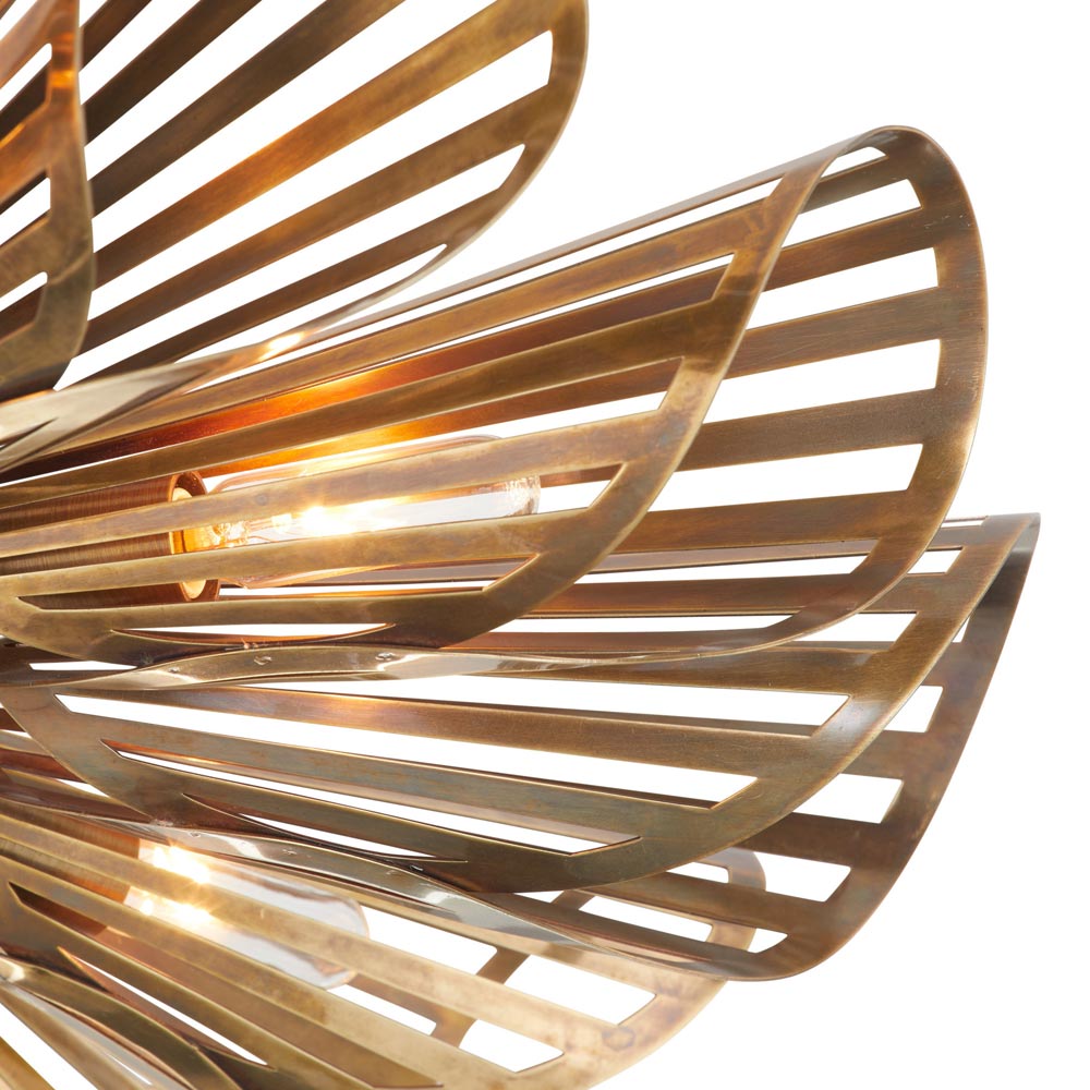 Francesca Semi Flush Mount Ceiling Light in Detail.