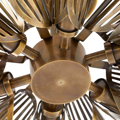 Francesca Semi Flush Mount Ceiling Light in Detail.