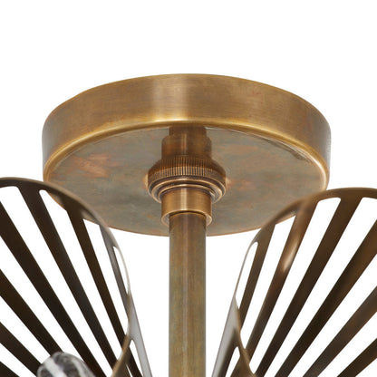 Francesca Semi Flush Mount Ceiling Light in Detail.