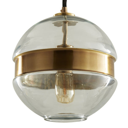 Garrison Round Pendant Light in Detail.