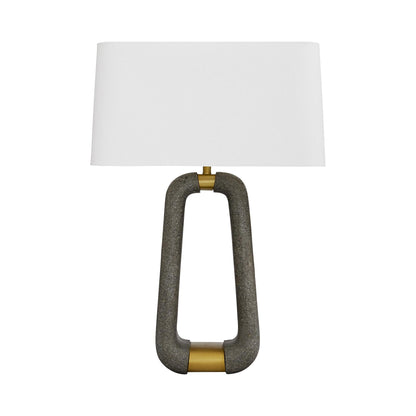 Gianni Table Lamp in Graphite.