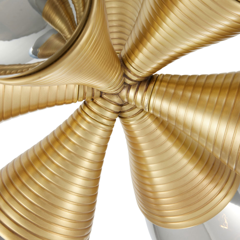 Giselle Semi Flush Mount Ceiling Light in Detail.