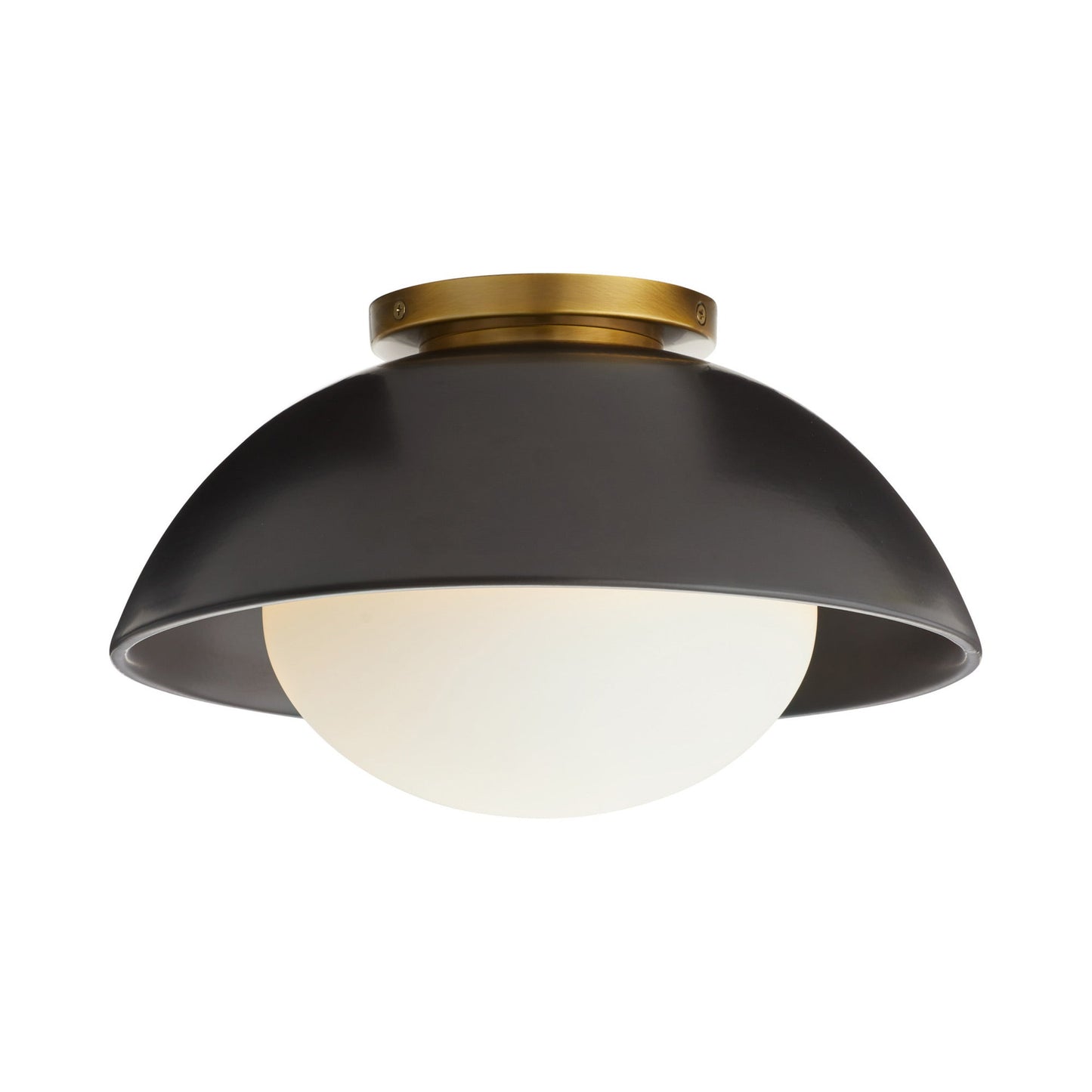 Glaze Flush Mount Ceiling Light in Detail.