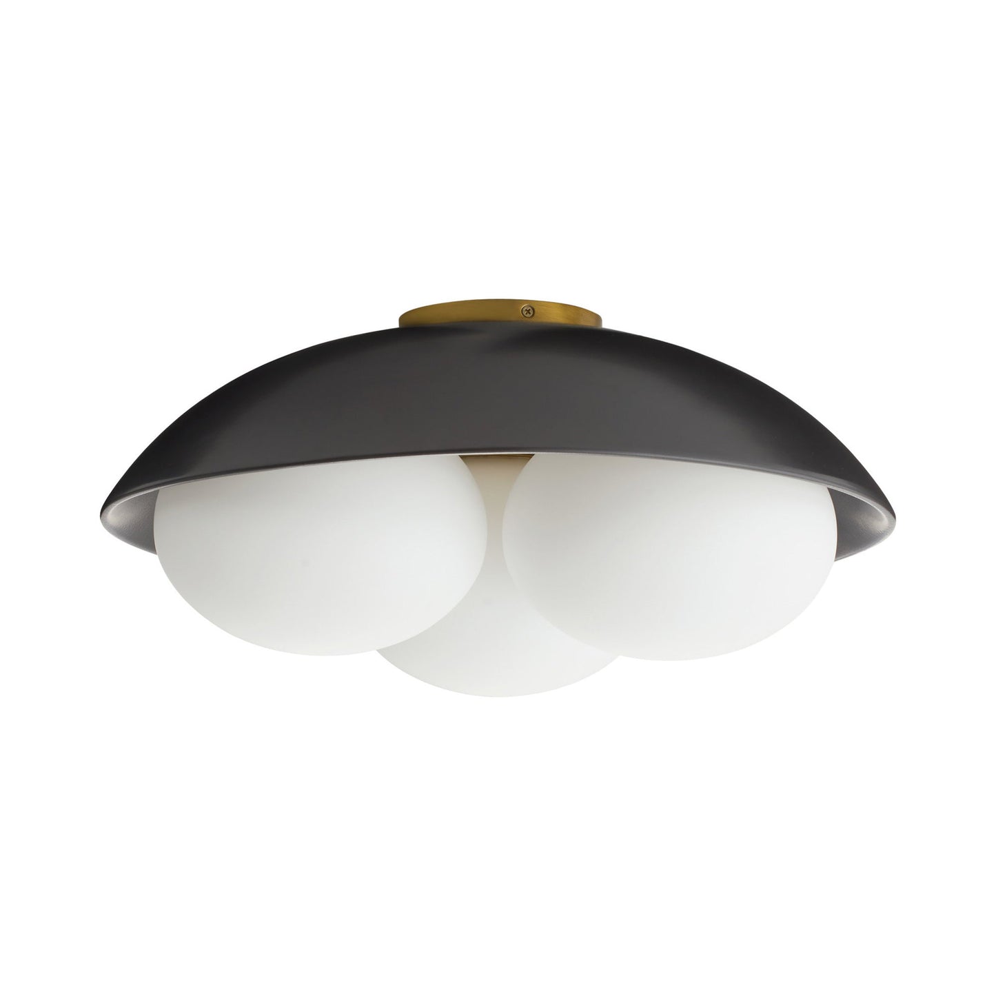 Glaze Flush Mount Ceiling Light in Detail.