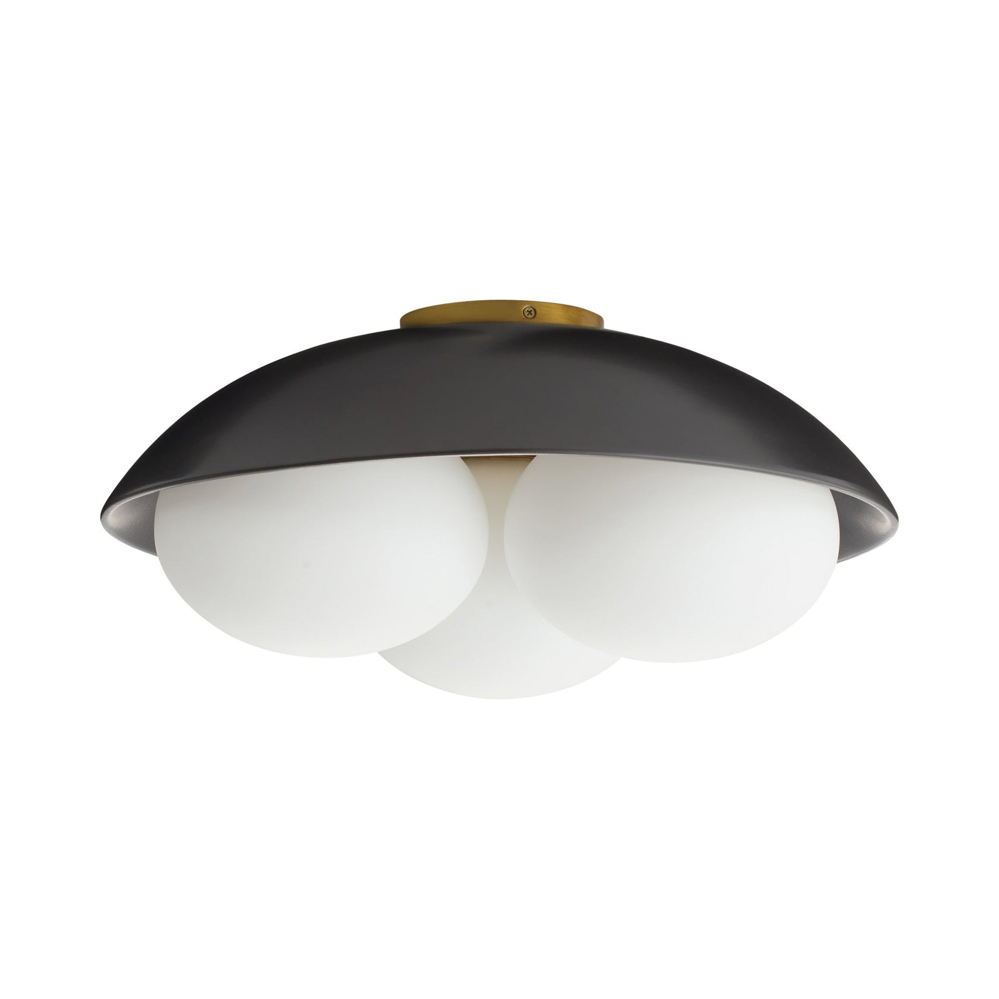 Glaze Flush Mount Ceiling Light in Detail.