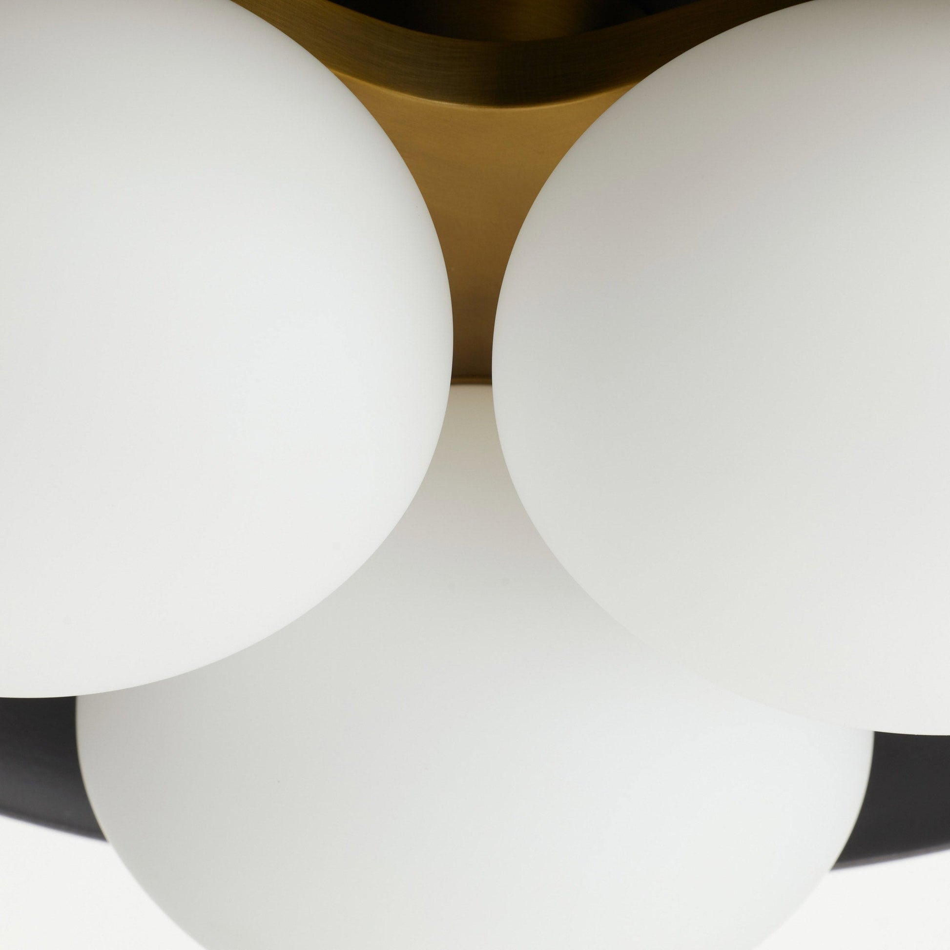 Glaze Flush Mount Ceiling Light in Detail.
