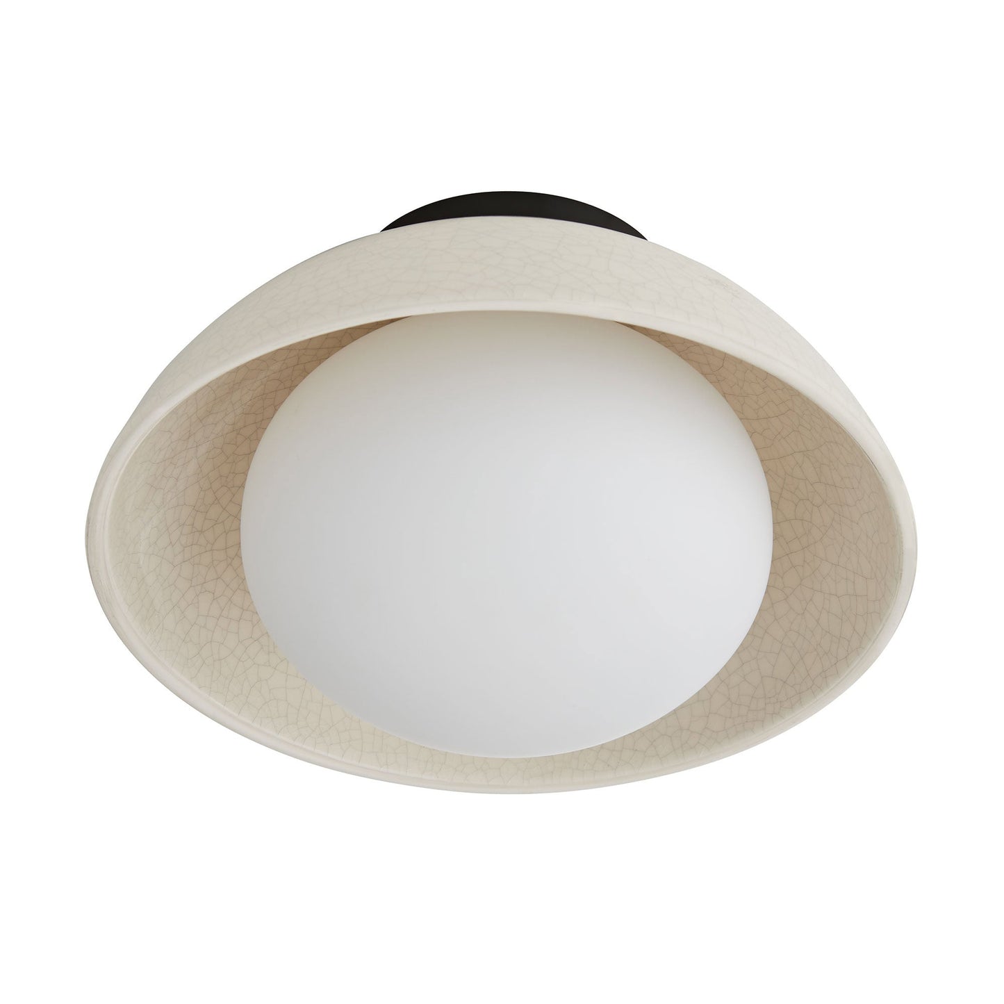 Glaze Flush Mount Ceiling Light in Detail.