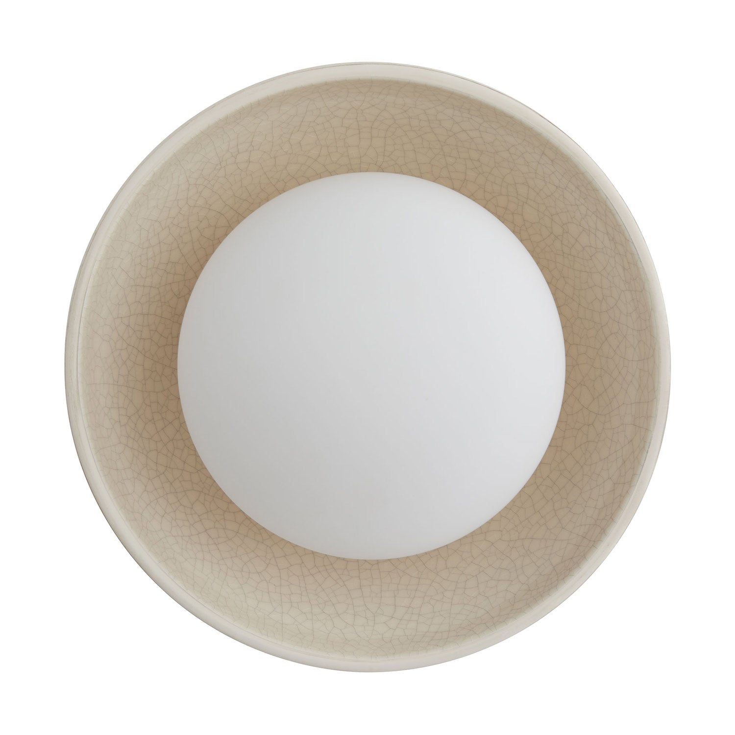 Glaze Flush Mount Ceiling Light in Detail.