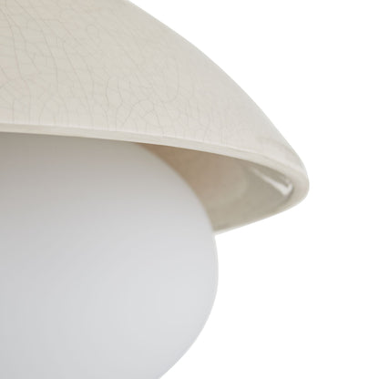 Glaze Flush Mount Ceiling Light in Detail.