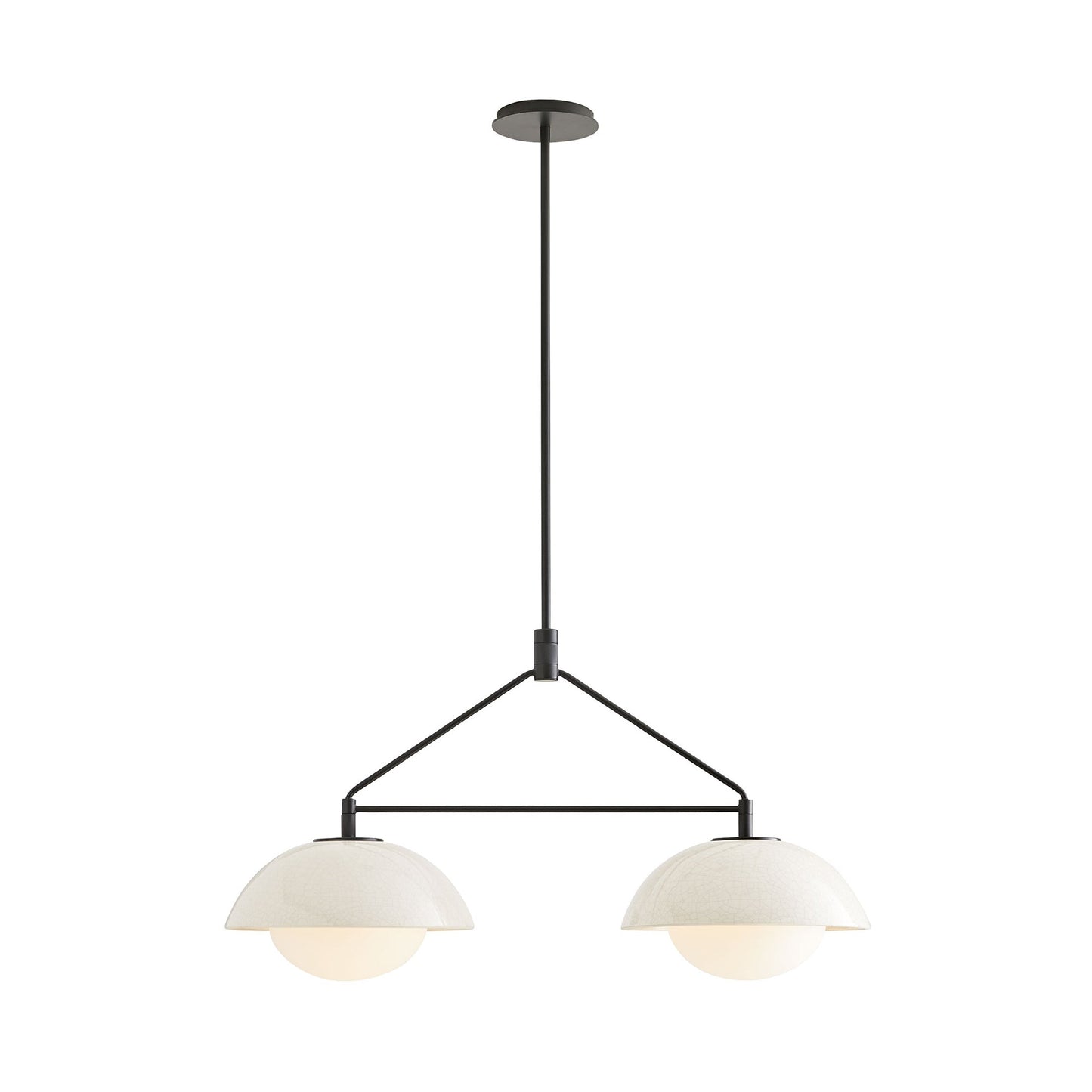 Glaze Linear Pendant Light in Detail.
