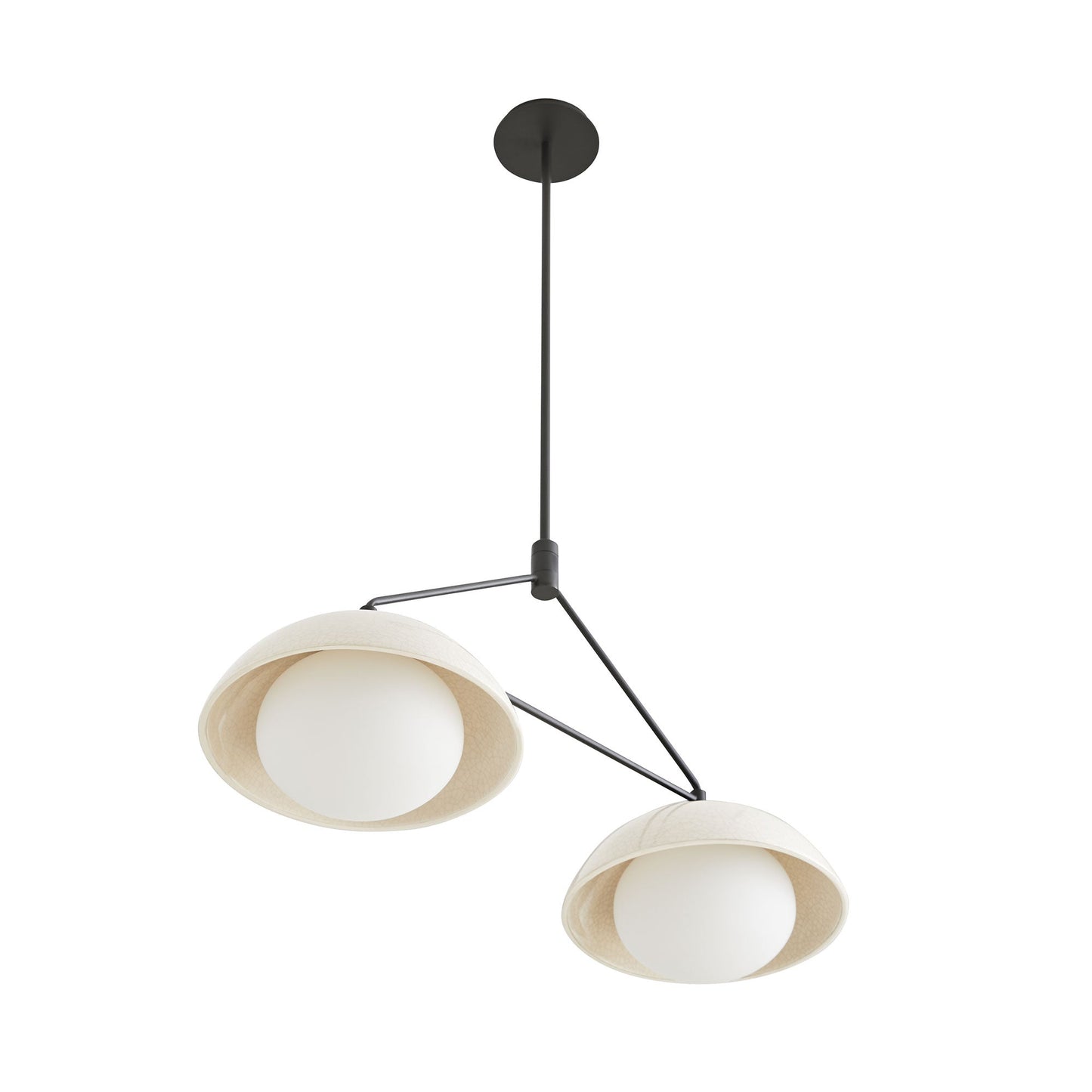 Glaze Linear Pendant Light in Detail.
