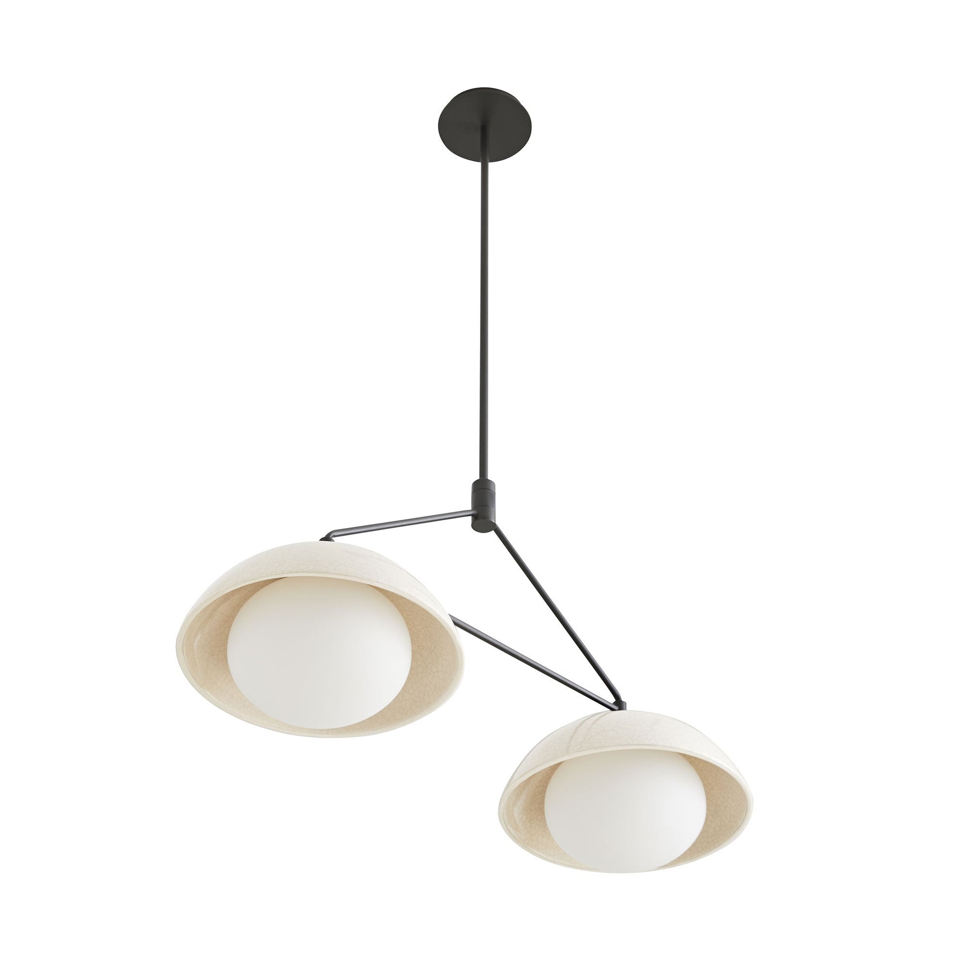 Glaze Linear Pendant Light in Detail.