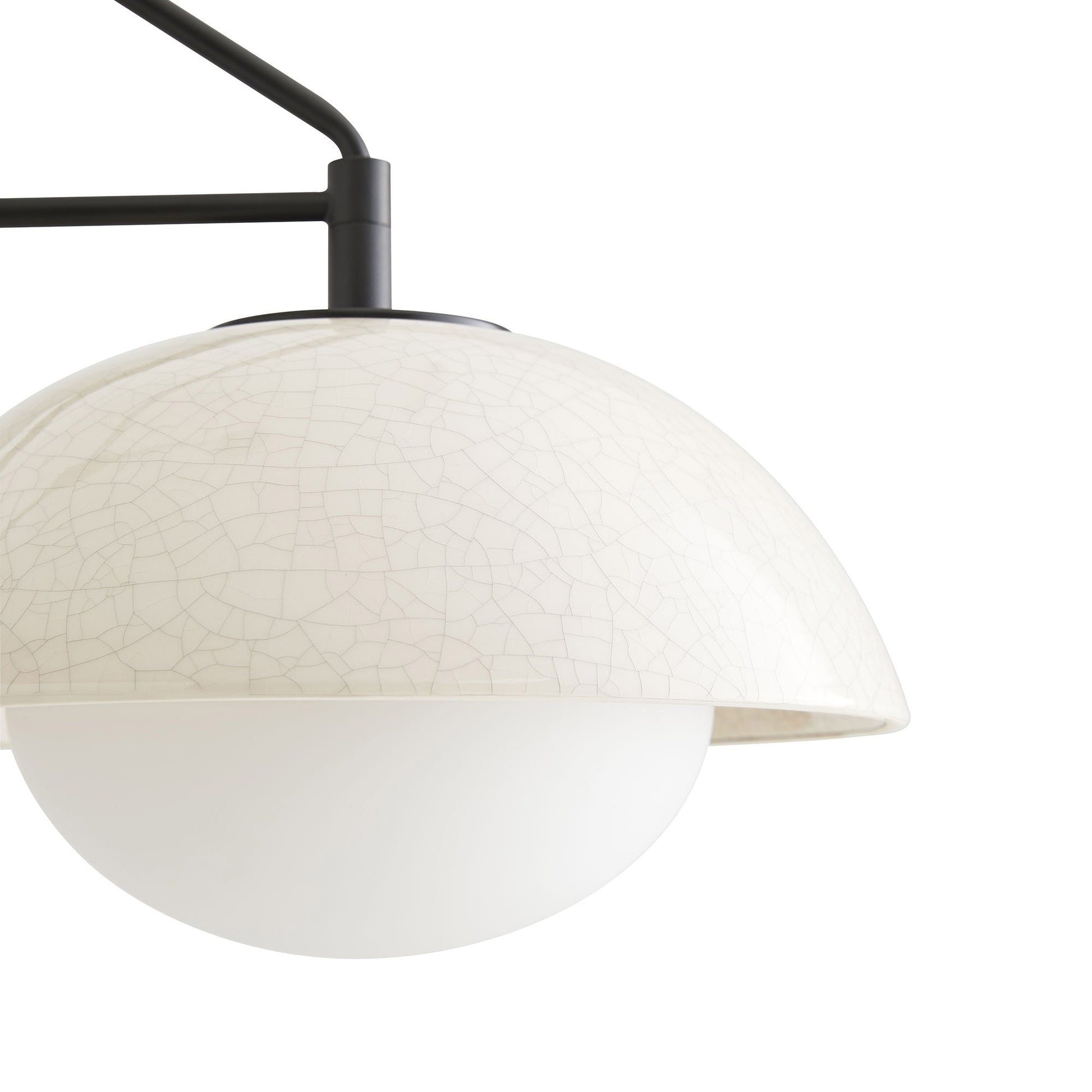 Glaze Linear Pendant Light in Detail.