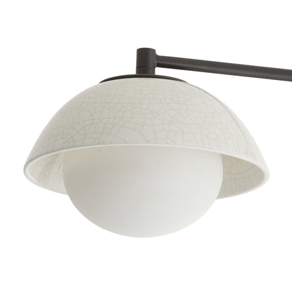Glaze Multipoint Semi Flush Mount Ceiling Light in Detail.