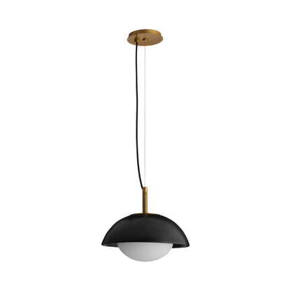 Glaze Pendant Light in Matte Black.