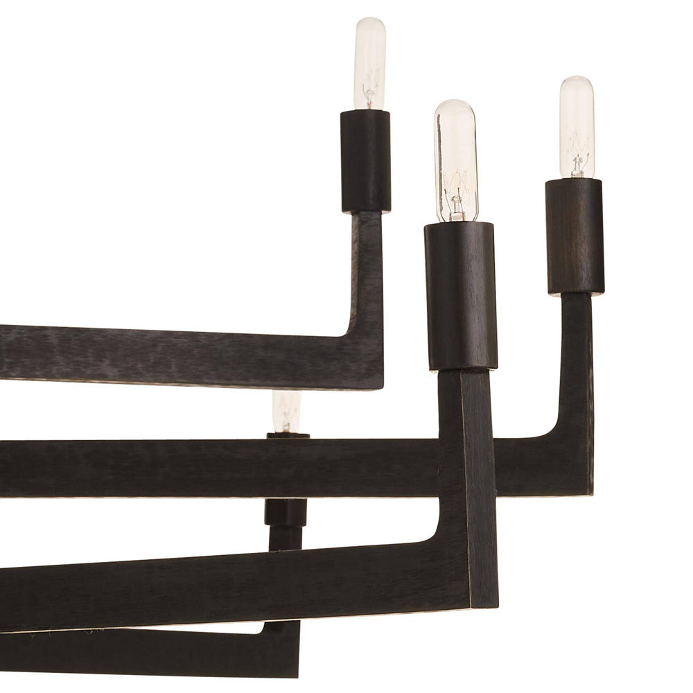 Griff Chandelier in Detail.