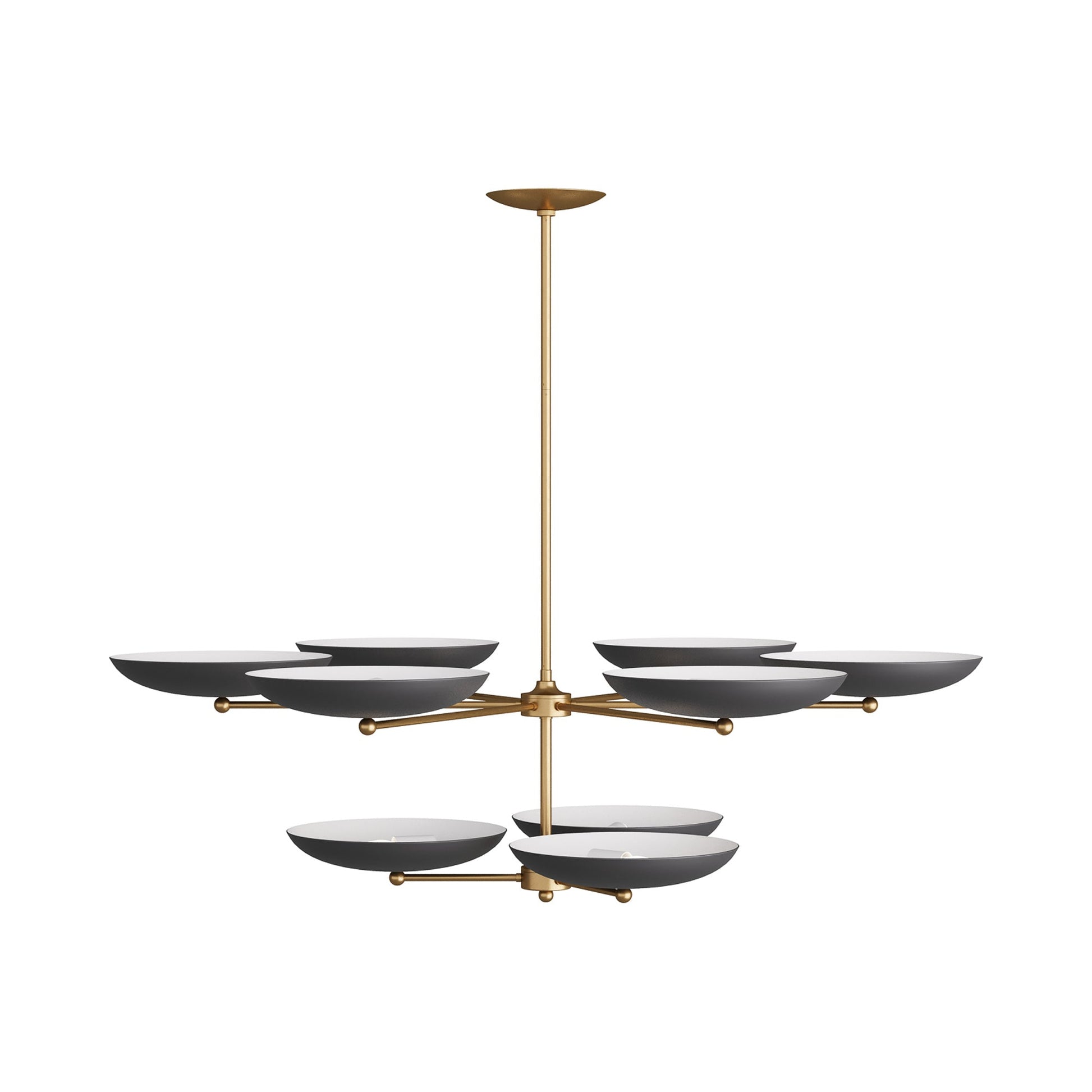 Griffith Chandelier in Bronze (2-Tier).