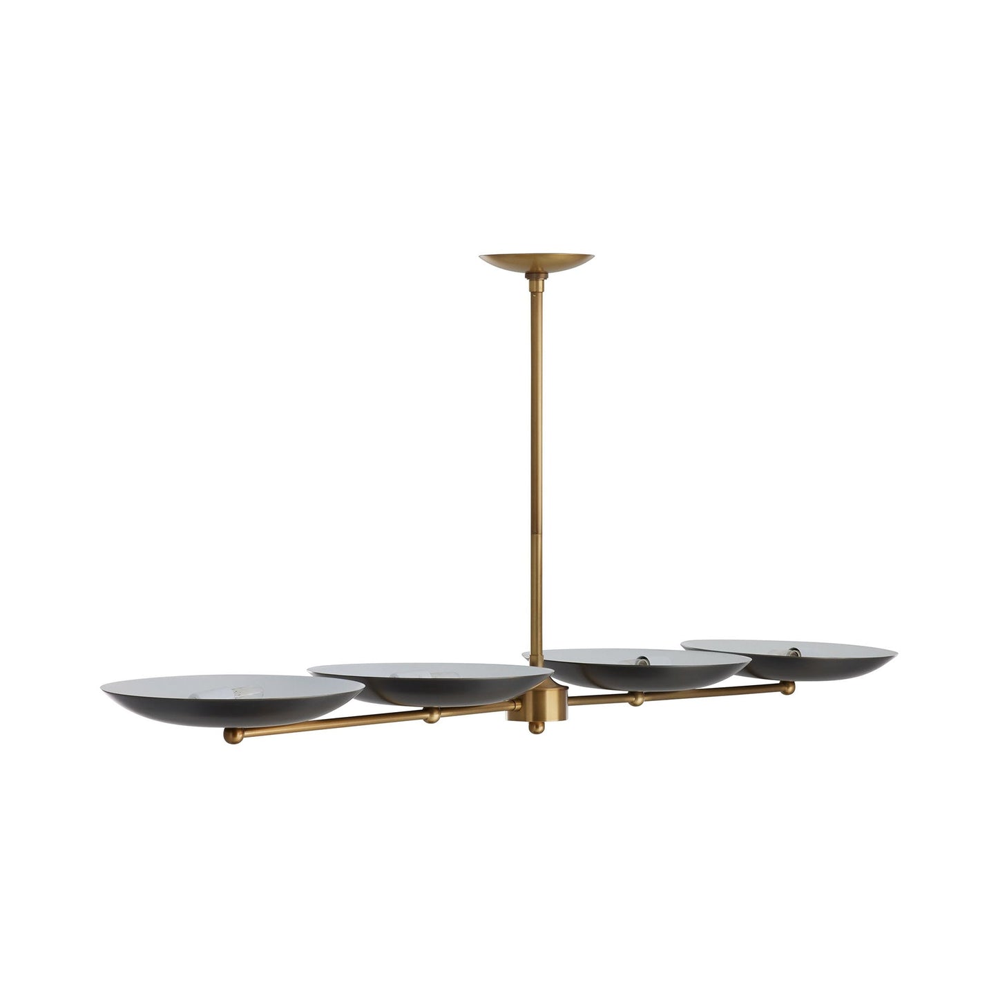 Griffith Linear Chandelier in Detail.