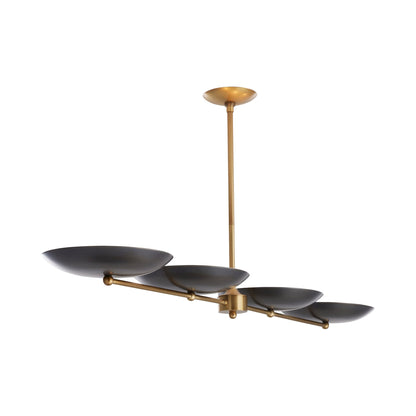 Griffith Linear Chandelier in Detail.