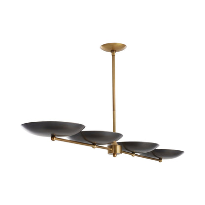 Griffith Linear Chandelier in Detail.