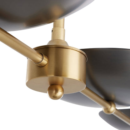 Griffith Linear Chandelier in Detail.