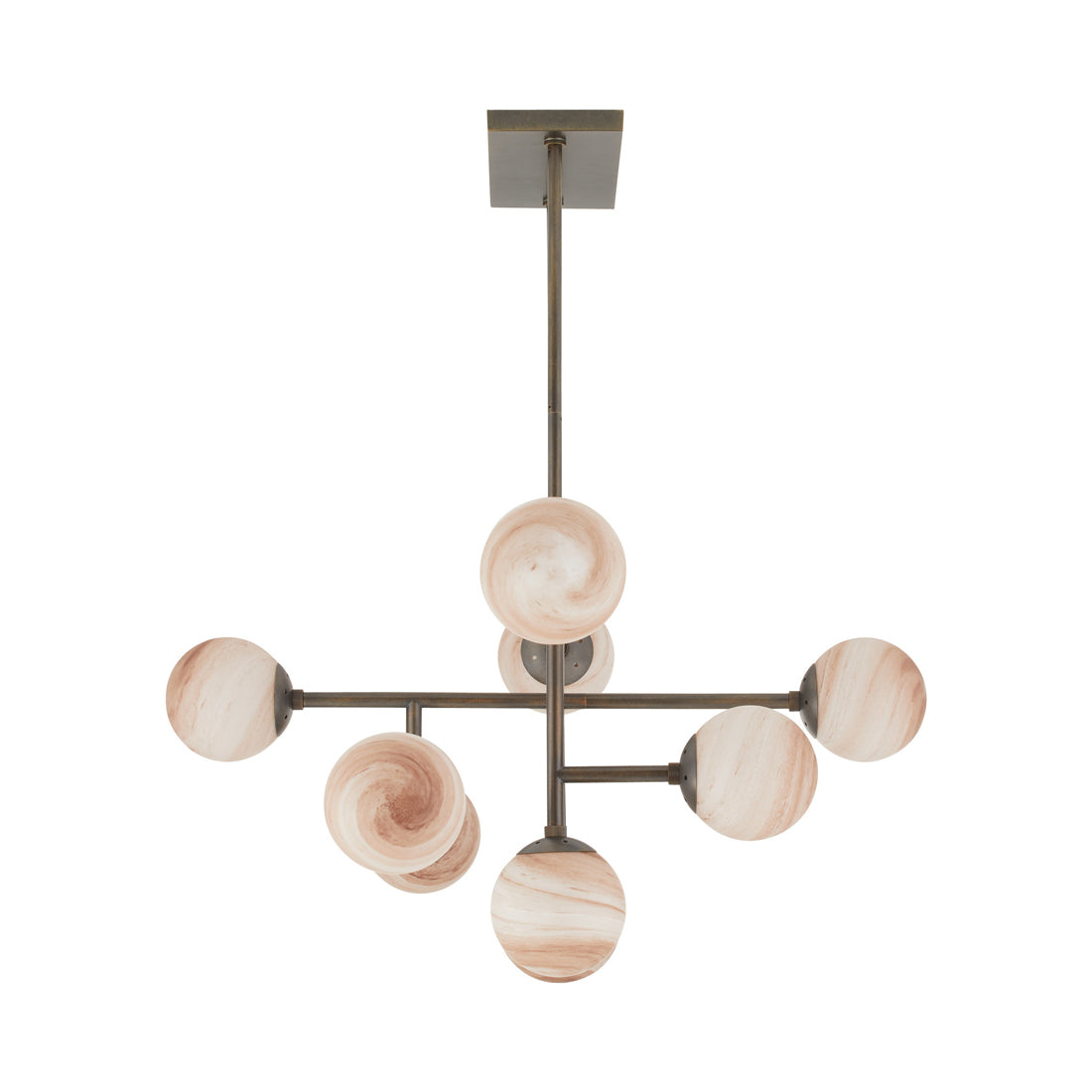 Hadden Linear Chandelier in Detail.