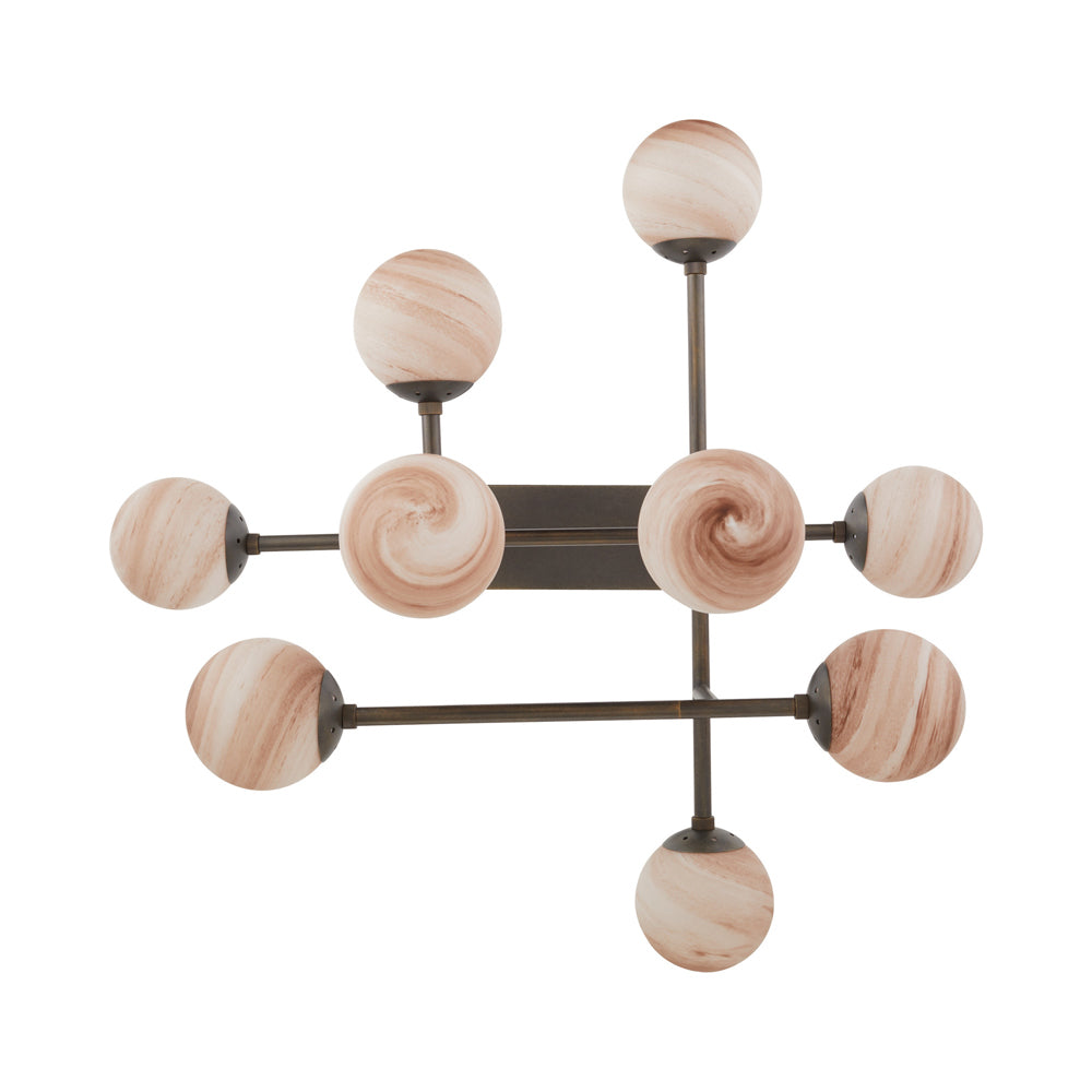 Hadden Linear Chandelier in Detail.