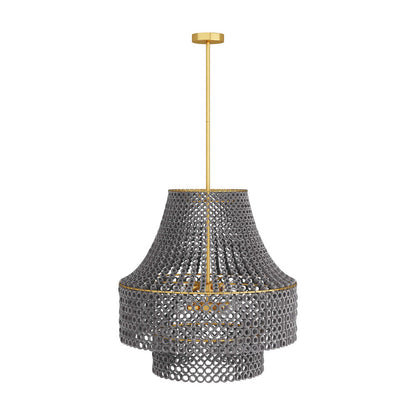 Hannie Chandelier in Gray Wash.