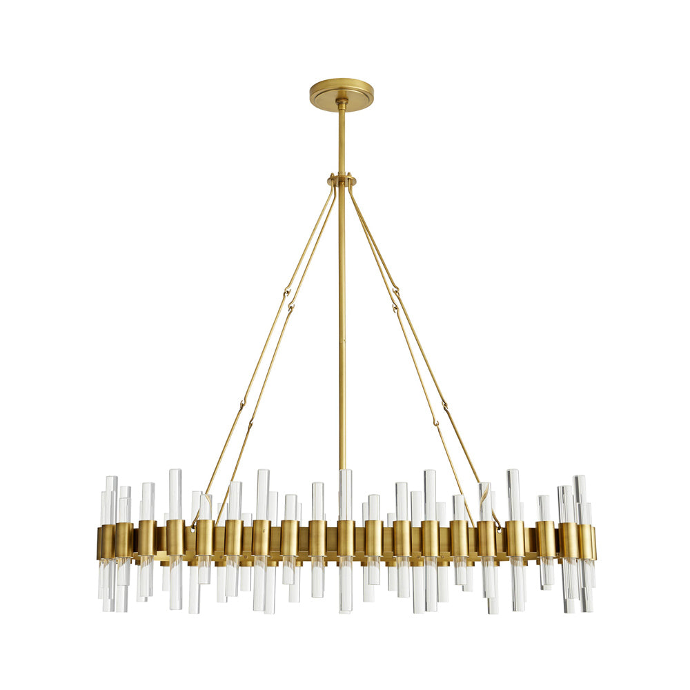 Haskell Oval Chandelier.