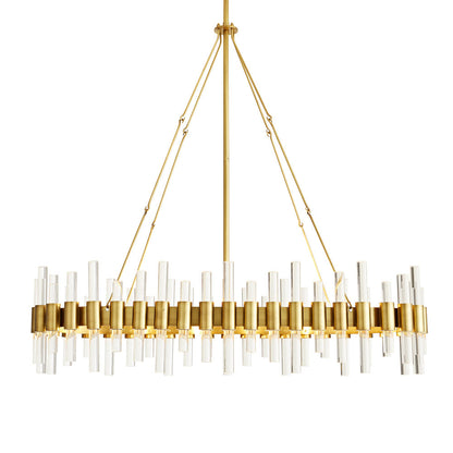 Haskell Oval Chandelier in Detail.