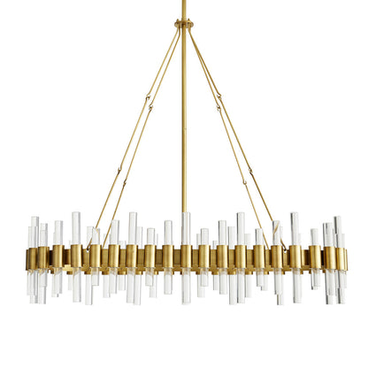 Haskell Oval Chandelier in Detail.