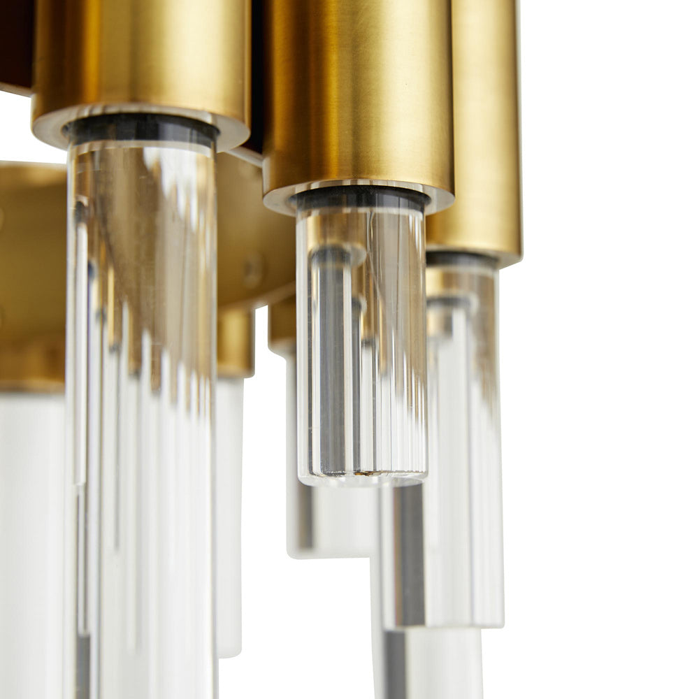 Haskell Oval Chandelier in Detail.