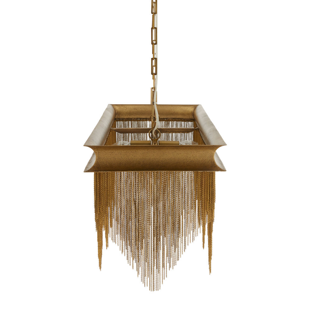 Heiress Linear Chandelier in Detail.
