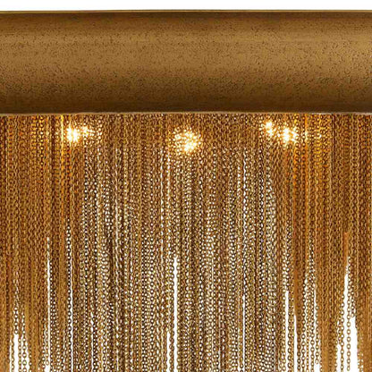 Heiress Linear Chandelier in Detail.