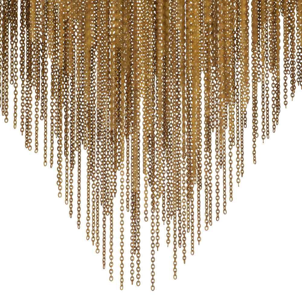 Heiress Linear Chandelier in Detail.
