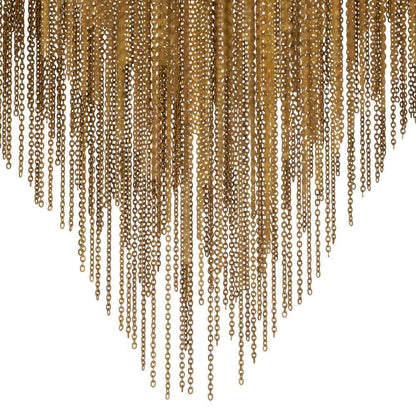 Heiress Linear Chandelier in Detail.
